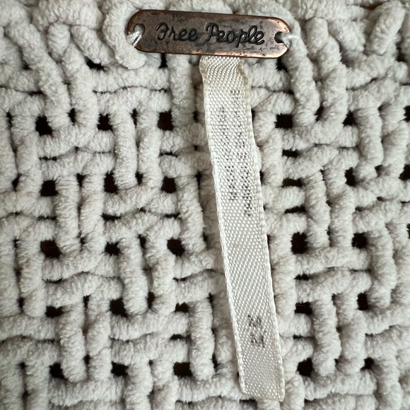 Free People Cream Sticks and Stones
Chenille Cable Knit Sweater - Picture 6 of 11